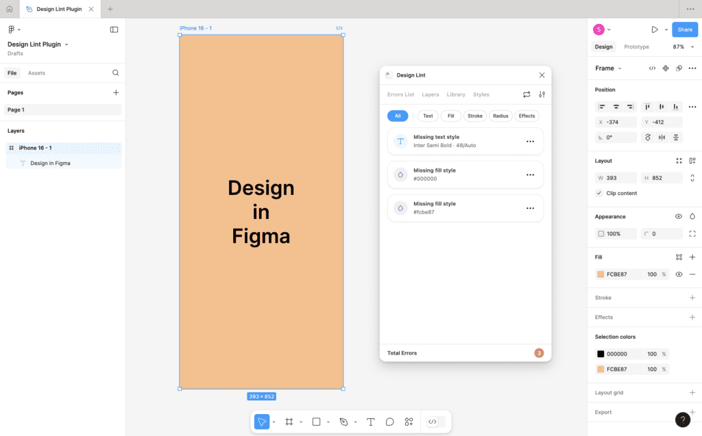 design lint plugin top 10 Figma plugins
