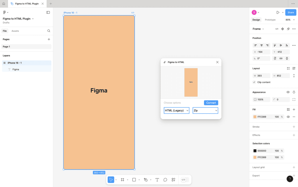 Figma to html plugin top 10 Figma plugins